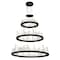 Cwi Lighting Juliette LED Chandelier With Black Finish 1043P42-3-101 - alternate 1